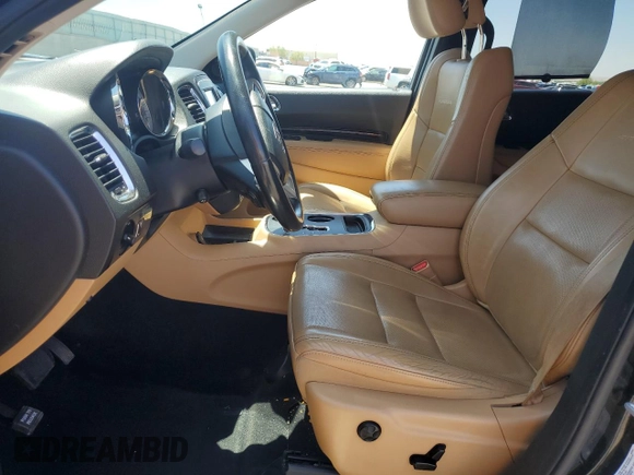 2013 Dodge Durango Citadel with VIN 1C4RDJEG4DC676544, listed as a Copart auction lot 57597015 with 135,776 mi miles and Salvage title. Bid and sale history available at DreamBid. Image 7.