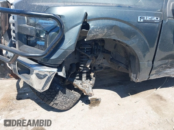 2015 Ford F-150 XLT with VIN 1FTEW1EF5FKE71064, listed as a IAAI auction lot 41763445 with 1 mi miles. Bid and sale history available at carsss.com. Image 6.