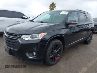 2019 Chevrolet Traverse Premier with VIN 1GNERKKW5KJ198202, listed as a IAAI auction lot 41568154 with 46,848 mi miles. Bid and sale history available at carsss.com. Image 19.
