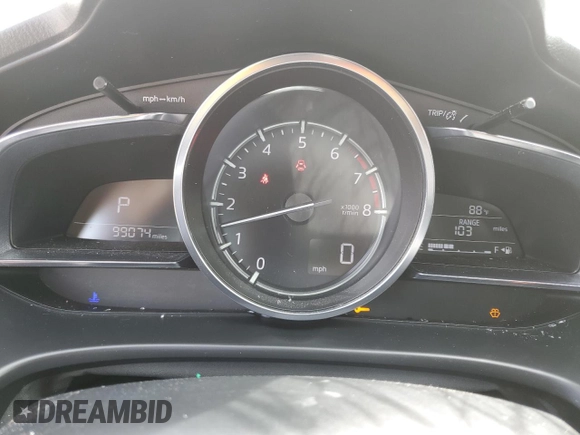 2017 Mazda 3 Grand Touring z VIN 3MZBN1M38HM147869, wystawiony jako Copart lot #53503235 z przebiegiem 99 074 mil mil oraz Szkoda całkowita • Salvage title. Historia ofert i sprzedaży dostępna na DreamBid. Obrazek 9.