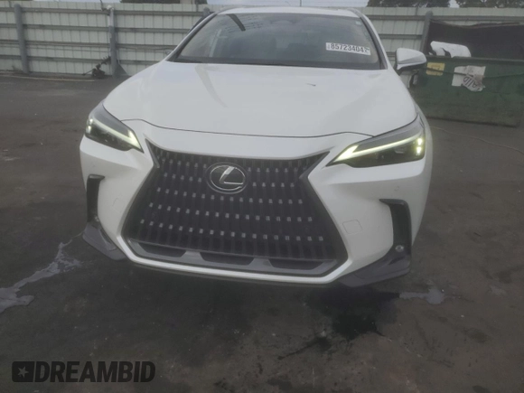 2023 Lexus NX with VIN JTJGGCEZ4P2009461, listed as a Copart auction lot 85723404 with 11,712 mi miles and Salvage Title. Bid and sale history available at carsss.com. Image 5.