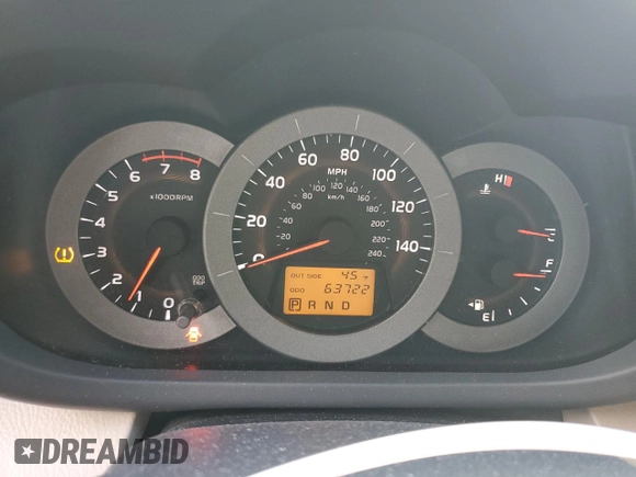 2008 Toyota RAV4 Ltd with VIN JTMBK31VX86045020, listed as a Copart auction lot 47811305 with 63,722 mi miles and Salvage Title. Bid and sale history available at carsss.com. Image 9.