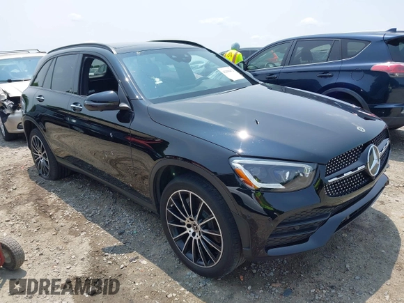 2022 Mercedes-Benz GLC 300 z VIN W1N0G8DB8NV351408, wystawiony jako IAAI lot #42396472 z przebiegiem 61 766 mil mil oraz . Historia ofert i sprzedaży dostępna na DreamBid. Obrazek 1.
