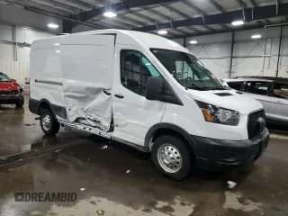 2023 Ford Transit Cargo с VIN 1FTBR2C89PKB54006, выставлен на аукционе Copart как лот 88075795 с пробегом 22 402 миль миль и Чистый • Clean title. История ставок и продаж доступна на DreamBid. Изображение 4.