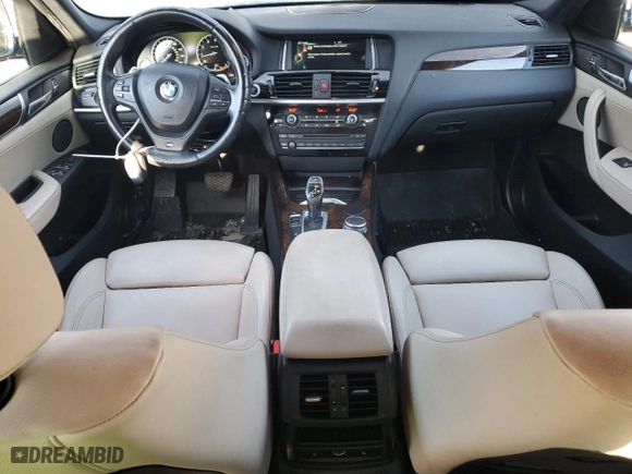 2015 BMW X4 xDrive35i with VIN 5UXXW5C55F0E88521, listed as a Copart auction lot 88212125 with 63127 miles and Salvage Title. Bid and sale history available at carsss.com. Image 8.