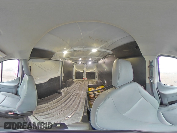 2018 Ford Transit with VIN 1FTYE1YM9JKA25907, listed as a Copart auction lot 46324975 with 253,828 mi miles and Salvage title. Bid and sale history available at DreamBid. Image 13.