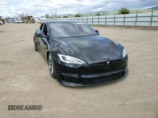 2021 Tesla Model S Plaid with VIN 5YJSA1E62MF455304, listed as a Copart auction lot 51279555 with 17,951 mi miles and Salvage title. Bid and sale history available at DreamBid. Image 11.