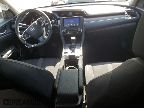 2019 Honda Civic LX with VIN 2HGFC2F66KH585479, listed as a Copart auction lot 53737065 with 65,124 mi miles and Salvage Title. Bid and sale history available at DreamBid. Image 8.
