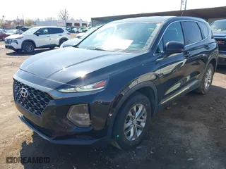 2019 Hyundai Santa Fe SE with VIN 5NMS23AD0KH023450, listed as a IAAI auction lot 41971233 with 52,109 mi miles. Bid and sale history available at carsss.com. Image 17.