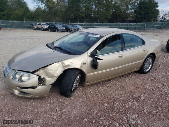 2001 Chrysler 300M with VIN 2C3AE66G91H656339, listed as a Copart auction lot 74237574 with NaN miles and Salvage Title. Bid and sale history available at carsss.com. Image 1.