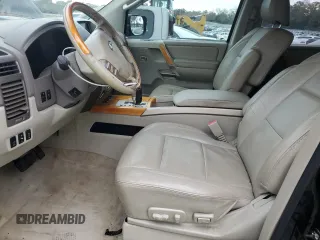 2005 Infiniti QX56 with VIN 5N3AA08A65N813953, listed as a Copart auction lot 83838814 with 168,503 mi miles and Salvage Title. Bid and sale history available at carsss.com. Image 7.