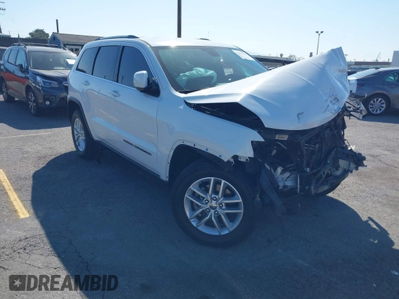 2018 Jeep Grand Cherokee Laredo E with VIN 1C4RJEAGXJC260645, listed as a IAAI auction lot 42002545 with Not provided miles and . Bid and sale history available at DreamBid. Image 1.