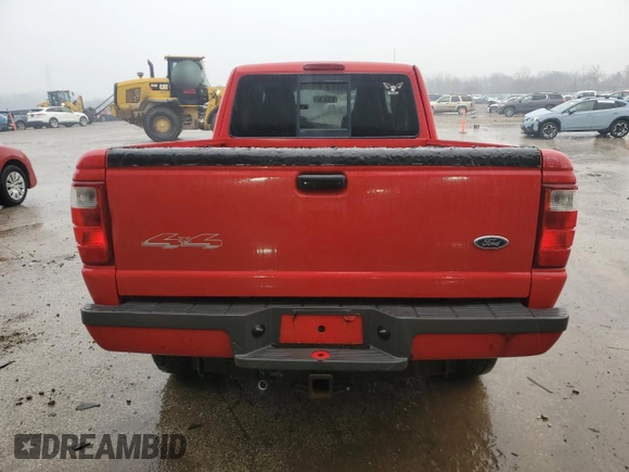 2004 Ford Ranger XL Fleet with VIN 1FTZR45E04TA18303, listed as a Copart auction lot 46085975 with 176,909 mi miles and Salvage Title. Bid and sale history available at DreamBid. Image 6.