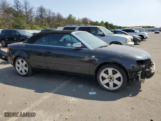 2004 Audi S4 with VIN WUARL48H84K900867, listed as a Copart auction lot 71341834 with 151,802 mi miles and Clean Title. Bid and sale history available at carsss.com. Image 4.
