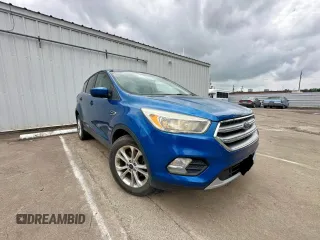2017 Ford Escape SE with VIN 1FMCU0GD5HUD23115, listed as a Copart auction lot 55538605 with 140,633 mi miles and Clean Title. Bid and sale history available at carsss.com. Image 1.