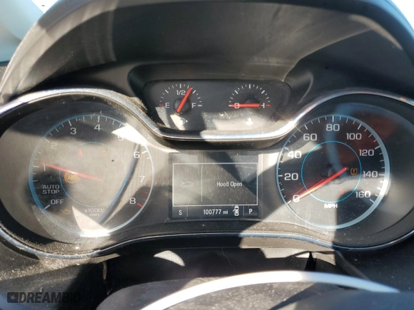 2018 Chevrolet Cruze LS with VIN 1G1BC5SM6J7148085, listed as a Copart auction lot 88862855 with 100,777 mi miles and Salvage Title. Bid and sale history available at carsss.com. Image 9.