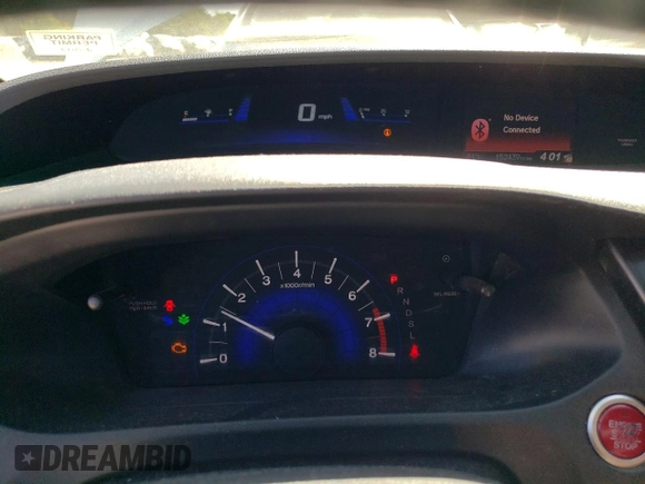 2014 Honda Civic EX-L with VIN 19XFB2F96EE200188, listed as a Copart auction lot 54687825 with 152,439 mi miles and Salvage Title. Bid and sale history available at DreamBid. Image 9.