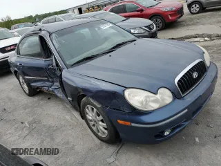 2003 Hyundai Sonata GLS with VIN KMHWF35H13A877020, listed as a Copart auction lot 51671384 with 345,775 mi miles and Salvage Title. Bid and sale history available at carsss.com. Image 4.
