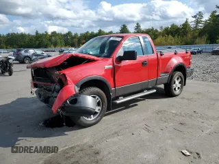 2006 Ford F-150 XLT with VIN 1FTRF04516KD96822, listed as a Copart auction lot 73688344 with 132,984 mi miles and Salvage Title. Bid and sale history available at carsss.com. Image 1.