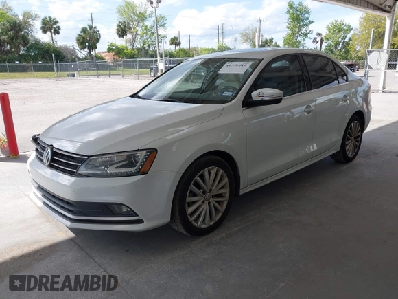2016 Volkswagen Jetta Sedan 1.8T SEL with VIN 3VWL07AJ5GM310789, listed as a IAAI auction lot 41596429 with 169,910 mi miles. Bid and sale history available at carsss.com. Image 17.
