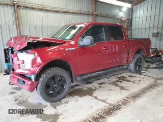 2016 Ford F-150 XLT with VIN 1FTEW1EF0GFA94752, listed as a Copart auction lot 49708005 with Not Provided miles and Salvage Title. Bid and sale history available at carsss.com. Image 1.