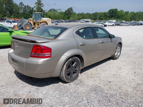 2009 Dodge Avenger SXT with VIN 1B3LC56D49N535846, listed as a IAAI auction lot 42061565 with Not Provided miles and . Bid and sale history available at carsss.com. Image 4.