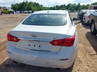 2015 Infiniti Q50 Premium with VIN JN1BV7ARXFM414391, listed as a IAAI auction lot 42245462 with 216,495 mi miles and . Bid and sale history available at DreamBid. Image 16.