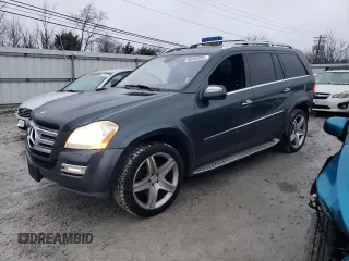 2010 Mercedes-Benz GL-Class GL 550 with VIN 4JGBF8GE2AA538519, listed as a Copart auction lot 86384804 with 135,279 mi miles and Salvage Title. Bid and sale history available at carsss.com. Image 1.