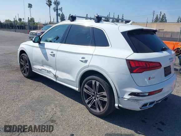 2019 Audi SQ5 Premium with VIN WA1A4AFY6K2118583, listed as a IAAI auction lot 41884718 with 101,266 mi miles and . Bid and sale history available at DreamBid. Image 3.