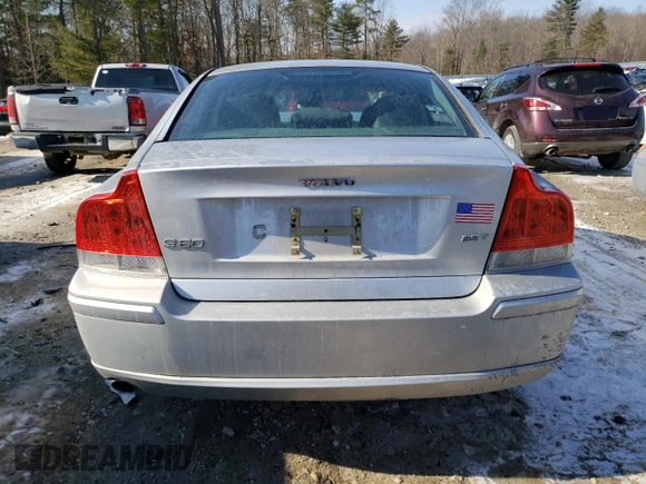2005 Volvo S60 with VIN YV1RS592352440979, listed as a Copart auction lot 42433295 with 95,276 mi miles and Clean Title. Bid and sale history available at carsss.com. Image 6.