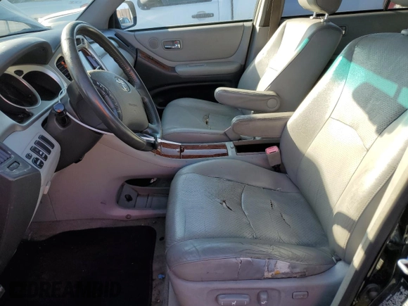 2007 Toyota Highlander Hybrid with VIN JTEGW21A370023066, listed as a Copart auction lot 87265684 with 152,857 mi miles and Non Repairable. Bid and sale history available at carsss.com. Image 7.