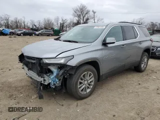 2023 Chevrolet Traverse LT Cloth с VIN 1GNERGKW5PJ144144, выставлен на аукционе Copart как лот 47991255 с пробегом 43 885 миль миль и Списание • Salvage title. История ставок и продаж доступна на DreamBid. Изображение 1.