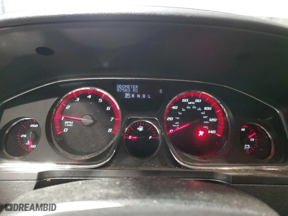 2016 GMC Acadia SLT with VIN 1GKKVRKD5GJ168806, listed as a Copart auction lot 43608115 with 97,583 mi miles and Salvage Title. Bid and sale history available at carsss.com. Image 9.