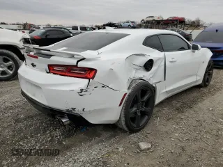 2016 Chevrolet Camaro 2SS with VIN 1G1FH1R77G0132605, listed as a Copart auction lot 48117255 with 76,897 mi miles and Salvage title. Bid and sale history available at DreamBid. Image 3.