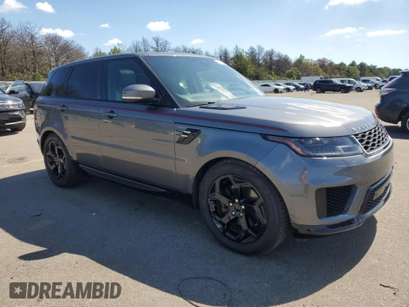 2018 Land Rover Range Rover Sport HSE with VIN SALWR2RK1JA182165, listed as a Copart auction lot 70204494 with 44,306 mi miles and Salvage title. Bid and sale history available at DreamBid. Image 4.