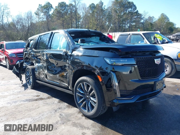 2024 Cadillac Escalade 4WD Sport Platinum z VIN 1GYS4GKL3RR339867, wystawiony jako IAAI lot #41172901 z przebiegiem Nie podano mil oraz . Historia ofert i sprzedaży dostępna na DreamBid. Obrazek 1.