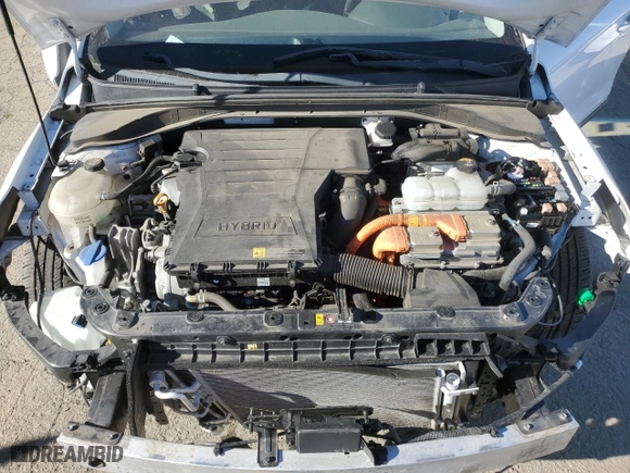 2019 Hyundai Ioniq Hybrid SEL with VIN KMHC75LCXKU124716, listed as a Copart auction lot 41574315 with 51,124 mi miles and Salvage Title. Bid and sale history available at carsss.com. Image 11.
