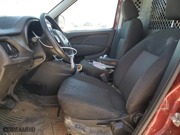 2015 Ram ProMaster City Cargo Van Tradesman SLT with VIN ZFBERFBT6F6A64366, listed as a Copart auction lot 58221174 with 139,727 mi miles and Salvage Title. Bid and sale history available at carsss.com. Image 7.