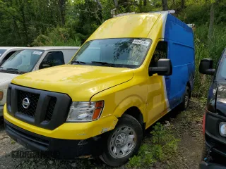 2018 Nissan NV Cargo SV z VIN 1N6BF0LY5JN812386, wystawiony jako Copart lot #60942735 z przebiegiem 111 559 mil mil oraz Szkoda całkowita • Salvage title. Historia ofert i sprzedaży dostępna na DreamBid. Obrazek 1.