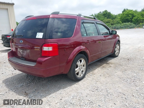 2005 Ford Freestyle Limited z VIN 1FMZK06105GA14864, wystawiony jako IAAI lot #42231384 z przebiegiem 122 621 mil mil oraz . Historia ofert i sprzedaży dostępna na DreamBid. Obrazek 4.