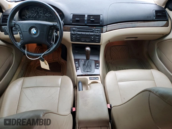 2004 BMW 3 Series 325i with VIN WBAAZ33474KP86431, listed as a Copart auction lot 81770104 with 136,890 mi miles and Salvage Title. Bid and sale history available at carsss.com. Image 8.