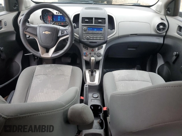 2016 Chevrolet Sonic LS with VIN 1G1JA6SH6G4169247, listed as a Copart auction lot 49928575 with 101,200 mi miles and Salvage Title. Bid and sale history available at DreamBid. Image 8.