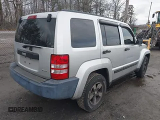 2008 Jeep Liberty Sport with VIN 1J8GN28K08W179241, listed as a IAAI auction lot 41770277 with 204,120 mi miles. Bid and sale history available at carsss.com. Image 4.