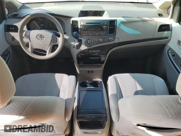2012 Toyota Sienna LE AAS with VIN 5TDKK3DC1CS200380, listed as a Copart auction lot 46888765 with 78,073 mi miles and Salvage Title. Bid and sale history available at carsss.com. Image 8.