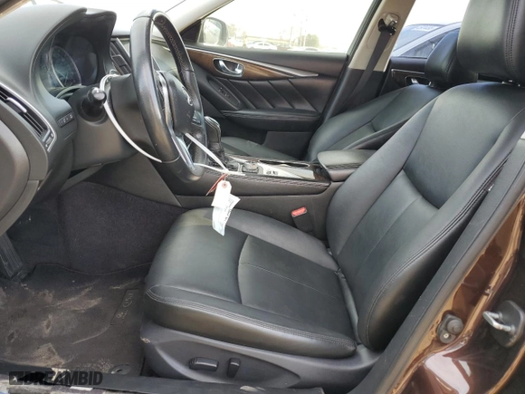 2018 Infiniti Q50 3.0t LUXE with VIN JN1EV7AP2JM591456, listed as a Copart auction lot 45730195 with 64,452 mi miles and Salvage Title. Bid and sale history available at carsss.com. Image 7.