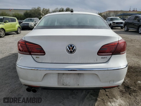 2013 Volkswagen CC Sport with VIN WVWBP7AN9DE567212, listed as a Copart auction lot 52998835 with 127,255 mi miles and Salvage Title. Bid and sale history available at carsss.com. Image 6.