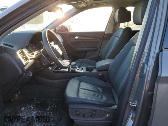 2023 Audi Q5 S line Premium with VIN WA1GAAFY5P2091998, listed as a Copart auction lot 42905015 with 14,041 mi miles and Salvage title. Bid and sale history available at DreamBid. Image 7.