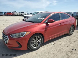 2018 Hyundai Elantra SEL with VIN 5NPD84LF1JH213688, listed as a Copart auction lot 49427755 with 104,054 mi miles and Salvage Title. Bid and sale history available at carsss.com. Image 1.