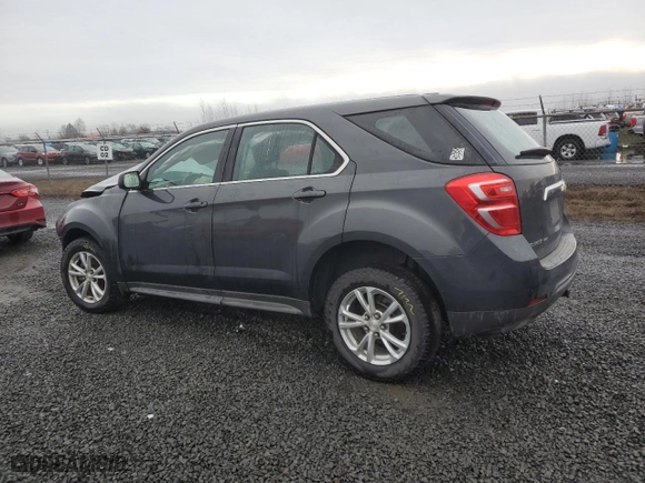 2017 Chevrolet Equinox LS with VIN 2GNFLEEK4H6272750, listed as a Copart auction lot 85853334 with 68,716 mi miles and Salvage Title. Bid and sale history available at carsss.com. Image 2.