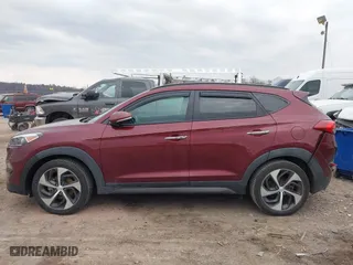 2016 Hyundai Tucson Eco with VIN KM8J3CA26GU179785, listed as a IAAI auction lot 41697664 with 110,975 mi miles. Bid and sale history available at carsss.com. Image 14.